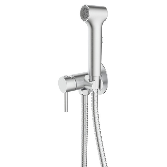 Гигиенический душ Azario Nyons AZ-KFX02BN (со скрытой частью) сатин - фото 