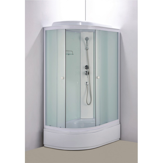 Душевая кабина Loranto 120x80 см CS-985-RTMW-120 R , белый/матовое - фото 2