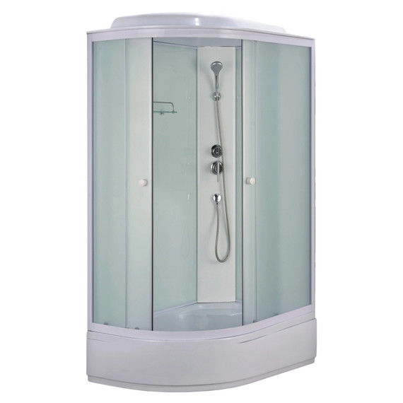 Душевая кабина Loranto 120x80 см CS-985-RTMW-120 R , белый/матовое - фото 