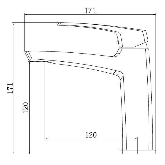 Смеситель для раковины Azario Conda AZ-K1011MG, золото матовое - фото 2