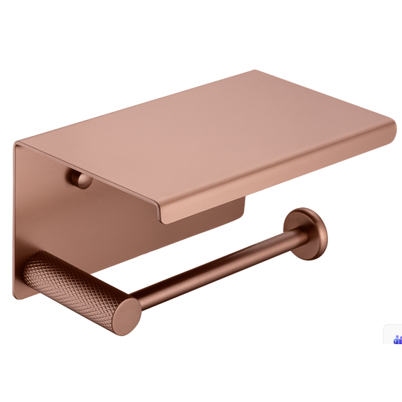 Держатель для туалетной бумаги Boheme Uno 10971-BRB, цвет брашированная бронза - фото 