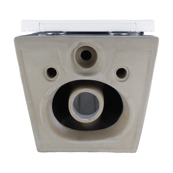 Унитаз подвесной безободковый Azario ADAGIO AZ-5177T-WHT с тонкой крышкой микролифт (система смыва Торнадо) - фото 9