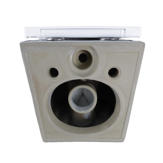 Унитаз подвесной безободковый Azario SONGO AZ-5180T-WHT с тонкой крышкой микролифт (система смыва Торнадо) - фото 11