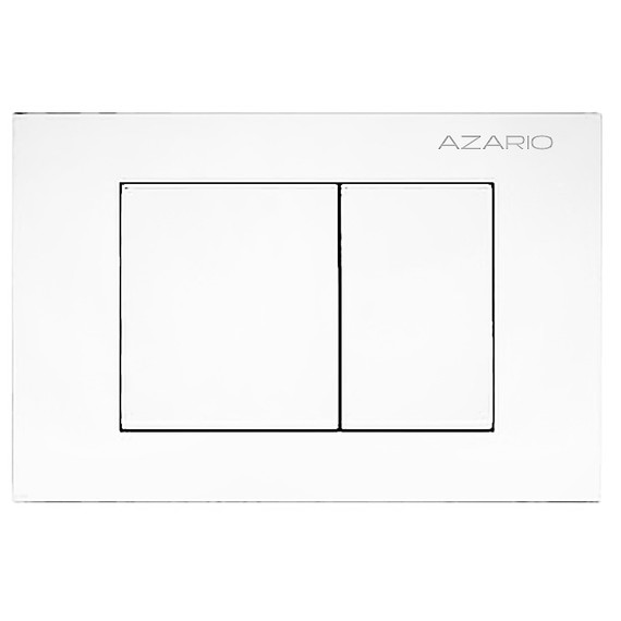 Кнопка смыва Azario NEW-TS AZ-ABS-001-W, белый - фото 