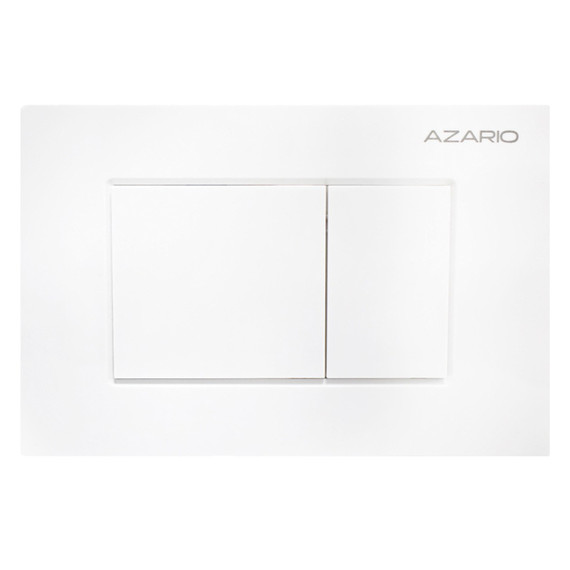 Кнопка смыва Azario NEW-TS AZ-ABS-001-W, белый - фото 2