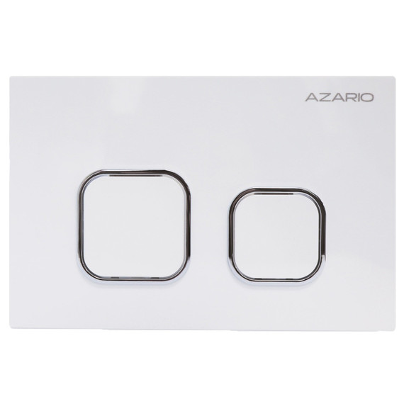 Кнопка смыва Azario NEW-TS AZ-ABS-002-W, белый - фото 
