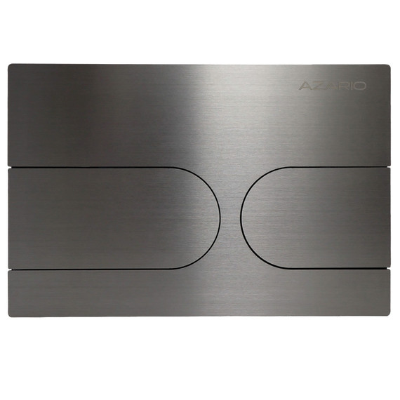 Кнопка смыва Azario NEW-TS AZ-SS-001-BR, серый матовый - фото 