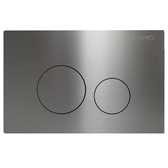 Кнопка смыва Azario NEW-TS AZ-SS-002-BR, серый матовый - фото 