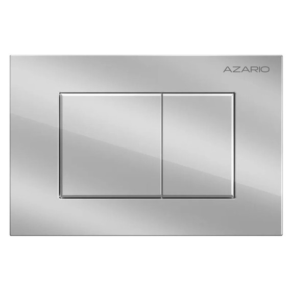 Кнопка смыва Azario NEW-TS AZ-SS-003-BR, серый матовый - фото 