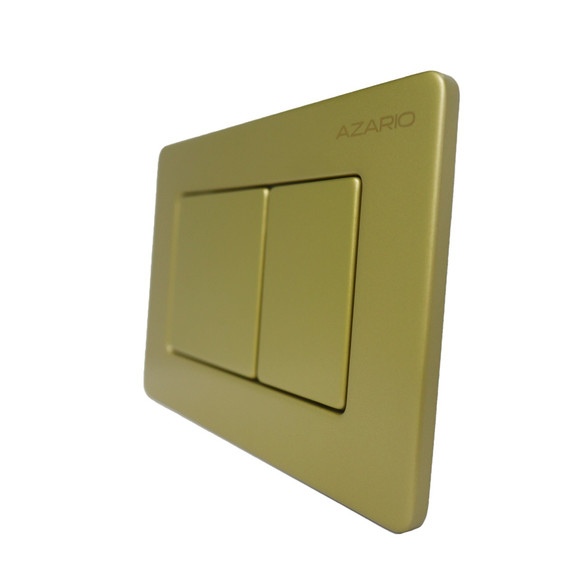 Кнопка смыва Azario NEW-TS AZ-SS-003-G, золото матовое - фото 2