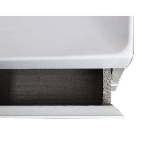 Тумба подвесная с раковиной Azario Velluto 60 см CS00097535, белый матовый - фото 11