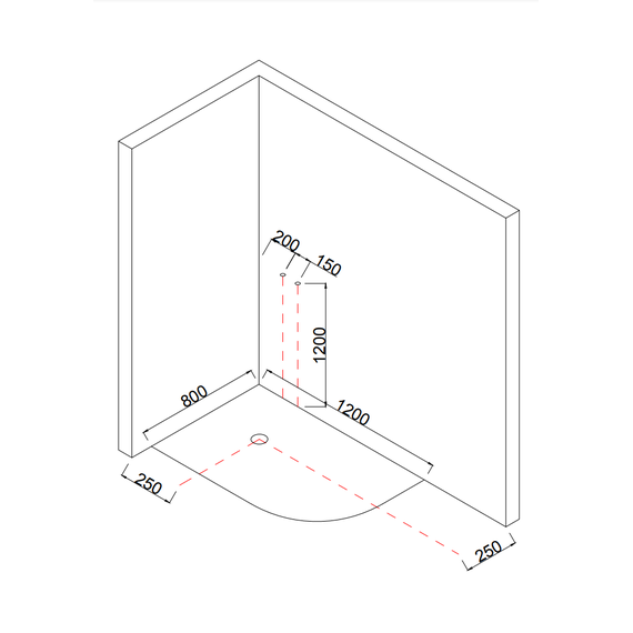 Душевая кабина Taliente 120x80 см TA-12080ML, хром/матовое - фото 6
