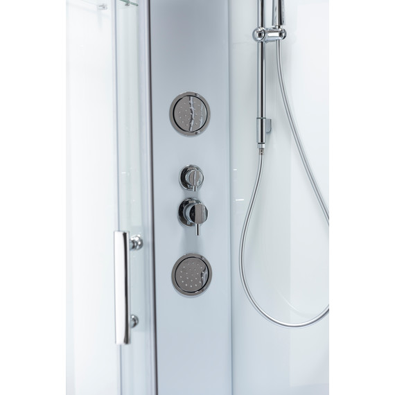 Гидробокс Taliente 120x80 см TA-128CW(L), белый/прозрачное - фото 5