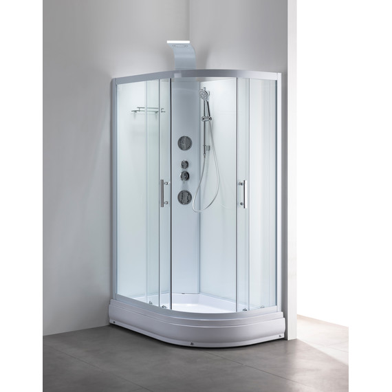 Гидробокс Taliente 120x80 см TA-128CW(L), белый/прозрачное - фото 2