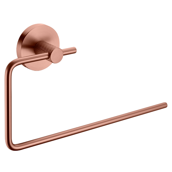 Полотенцедержатель Boheme Uno 10975-CB, цвет брашированная медь - фото 