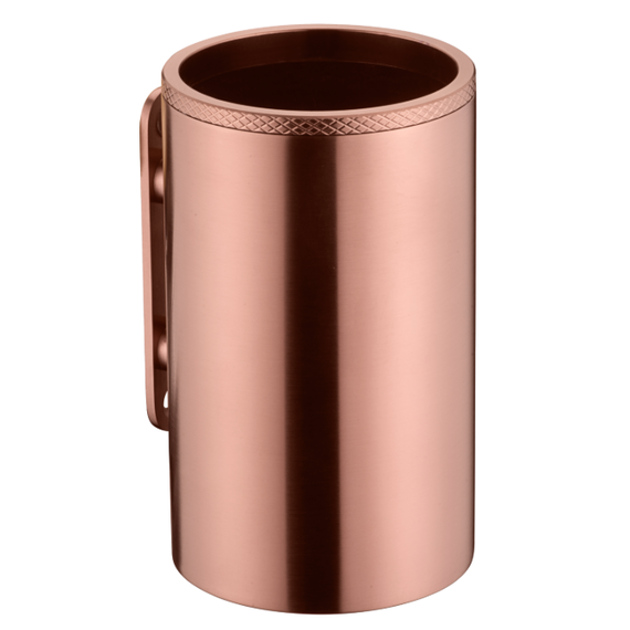 Стакан для зубных щеток Boheme Uno 10982-CB, цвет брашированная медь - фото 