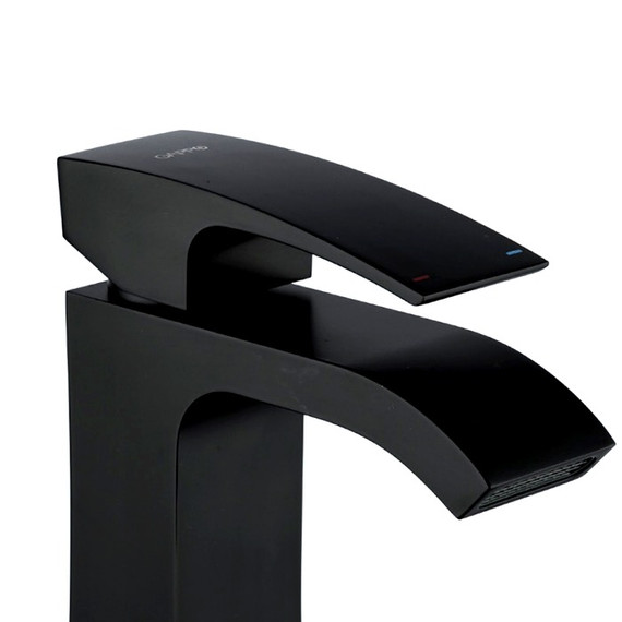 Смеситель для раковины Gappo G1007-6, черный - фото 4