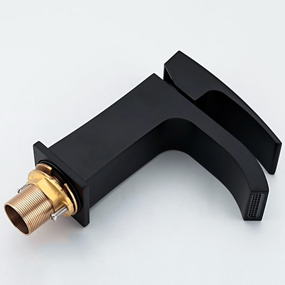 Смеситель для раковины Gappo G1007-6, черный - фото 5