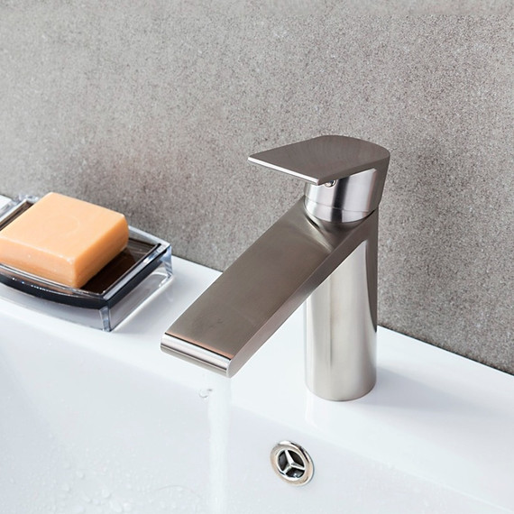 Смеситель для раковины Gappo G1099-20, сатин - фото 9