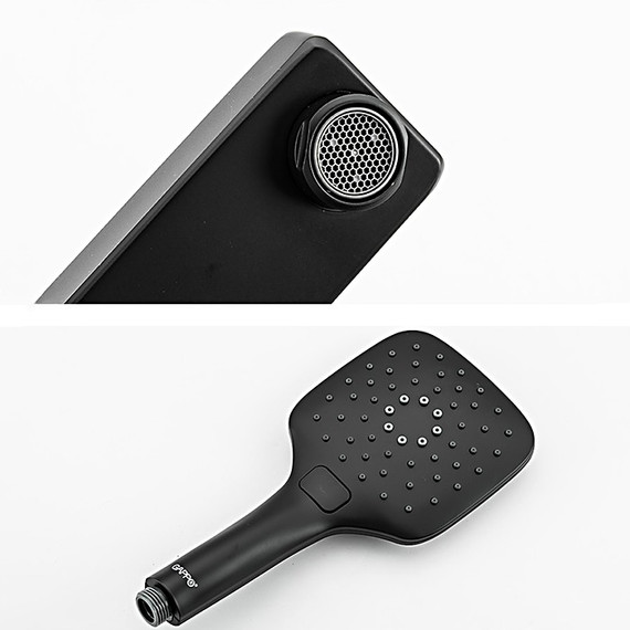 Смеситель для ванны Gappo G1117-6, черный - фото 6