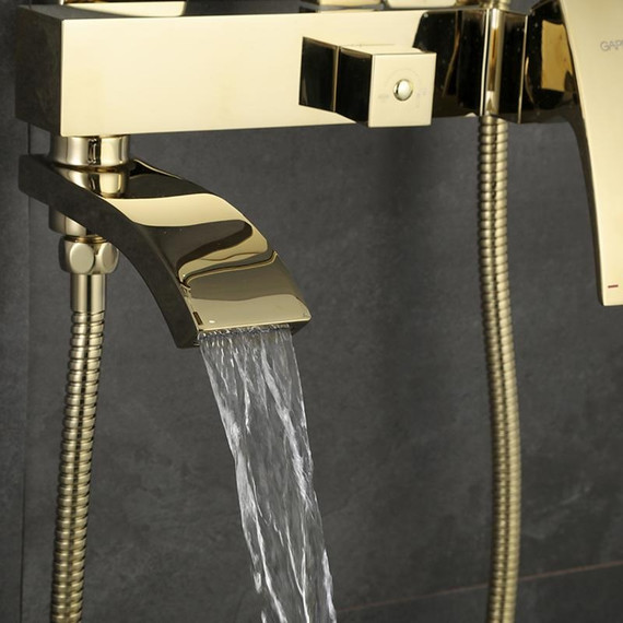 Душевая стойка Gappo Jacob G2407-3, золото - фото 6