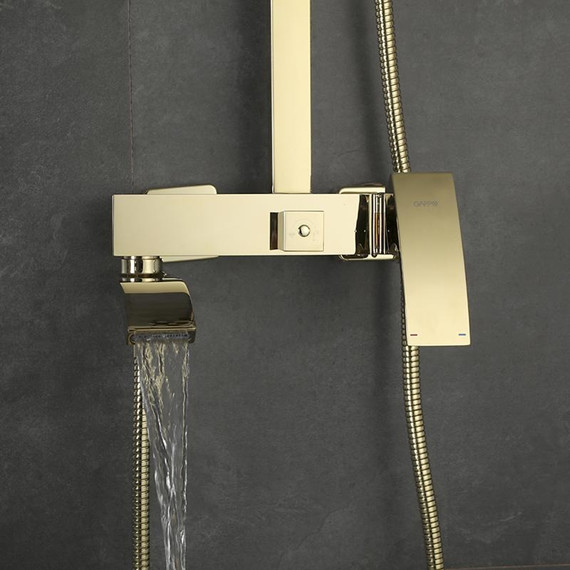 Душевая стойка Gappo Jacob G2407-3, золото - фото 15