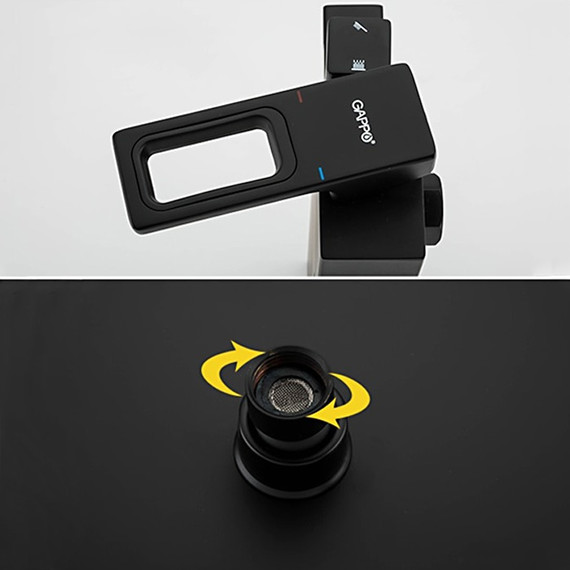 Душевая стойка Gappo G2417-6, черный - фото 8