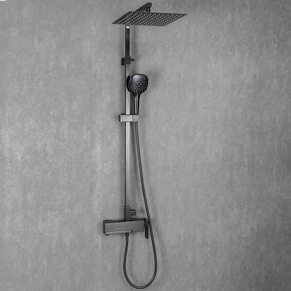 Душевая стойка Gappo G2417-9, оружейная сталь - фото 2