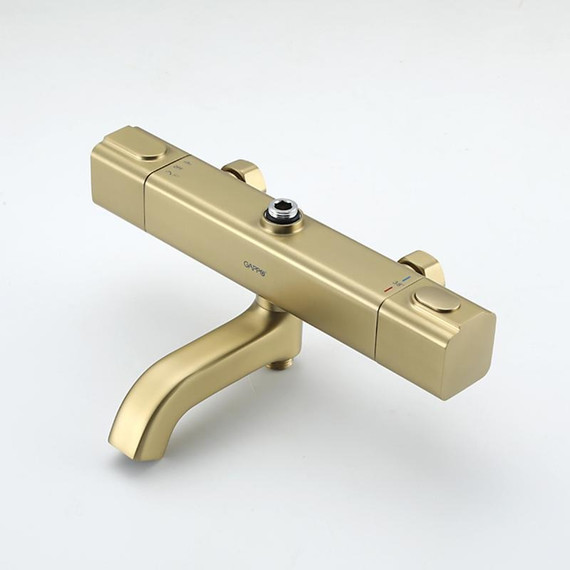 Душевая стойка с термостатом Gappo G2491-3, золото, Цвет производителя: золото - фото 4