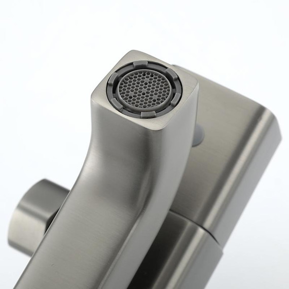 Душевая стойка с термостатом Gappo G2491-9, оружейная сталь, Цвет производителя: оружейная сталь - фото 12