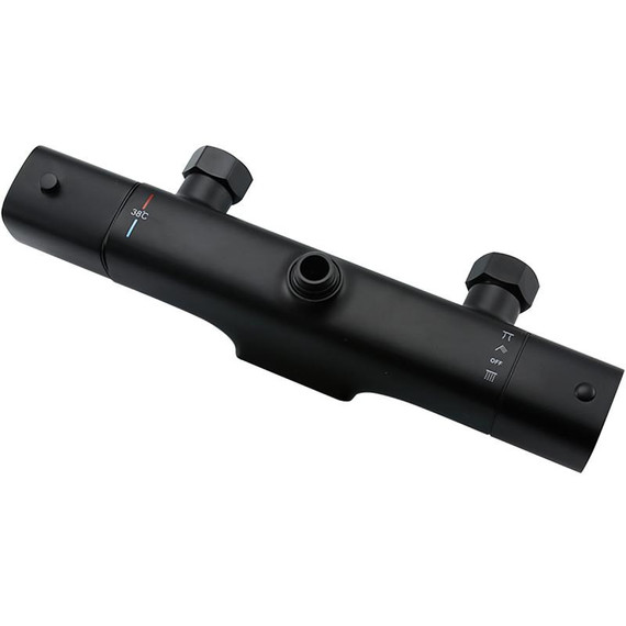 Душевая стойка с термостатом Gappo G2495-76, черный, Цвет производителя: чёрный - фото 4