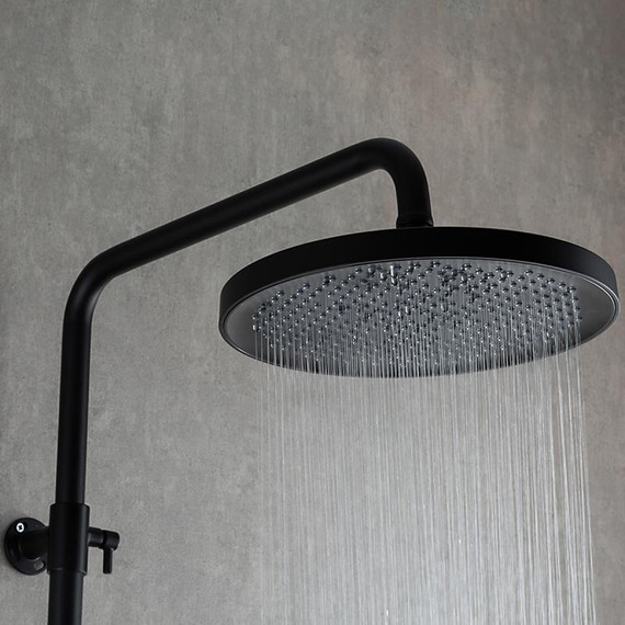 Душевая стойка с термостатом Gappo G2495-76, черный, Цвет производителя: чёрный - фото 8