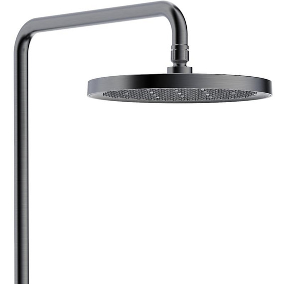 Душевая стойка с термостатом Gappo G2495-79, оружейная сталь, Цвет производителя: оружейная сталь - фото 5