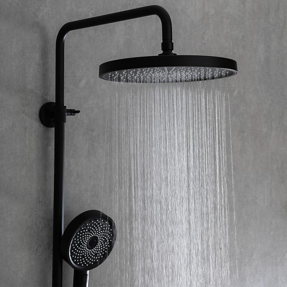 Душевая стойка Gappo G2495-86, черный, Цвет производителя: чёрный - фото 4