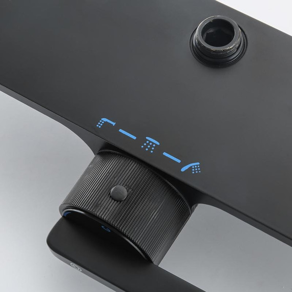 Душевая стойка Gappo G95 G2495-96, чёрный, Цвет производителя: чёрный - фото 9