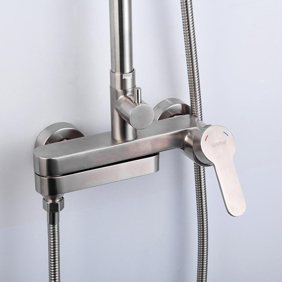 Душевая стойка Gappo G2499-30, сатин - фото 6