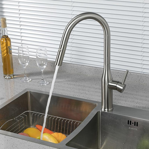 Смеситель для кухни Gappo G4398-45, сатин - фото 3