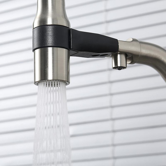 Смеситель для кухни Gappo G4398-85, сатин/черный - фото 26