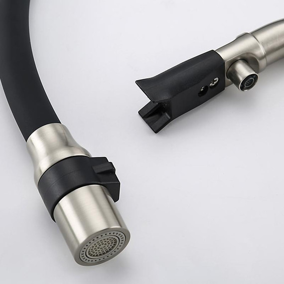 Смеситель для кухни Gappo G4398-85, сатин/черный - фото 33