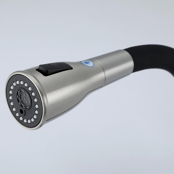 Смеситель для кухни Gappo G4399-65, сатин/черный - фото 36