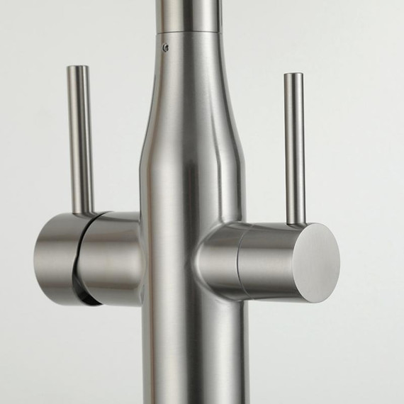 Смеситель для кухни Gappo G4399-65, сатин/черный - фото 31