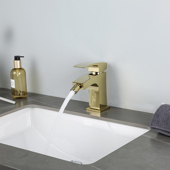 Смеситель для биде Gappo G5007-3, золото - фото 6