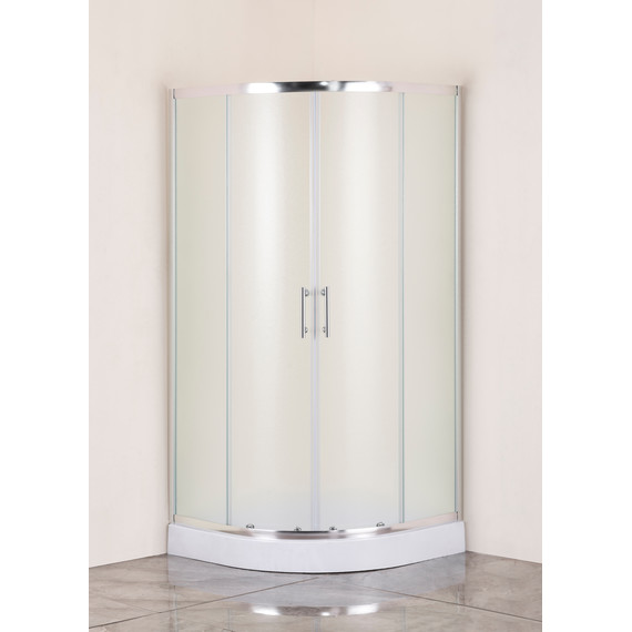 Душевое ограждение Taliente 90x90 см TA-09091-1MP, хром/рифленое - фото 2