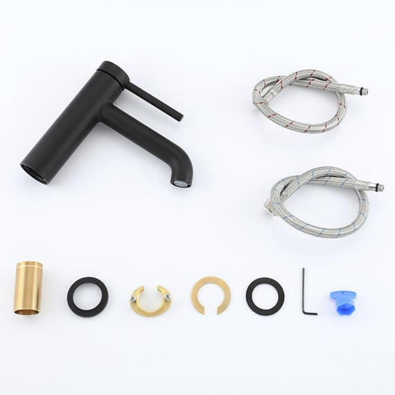 Смеситель для раковины Gappo G06-6 G1006-6, чёрный, Цвет производителя: чёрный - фото 22