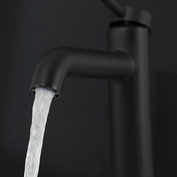 Смеситель для раковины Gappo G06-6 G1006-6, чёрный, Цвет производителя: чёрный - фото 5