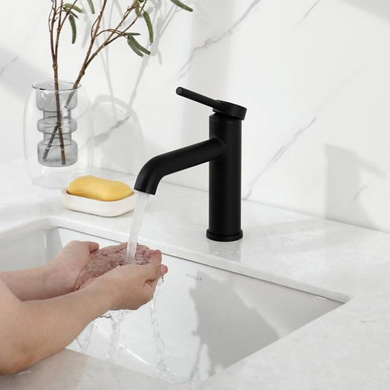 Смеситель для раковины Gappo G06-6 G1006-6, чёрный, Цвет производителя: чёрный - фото 9