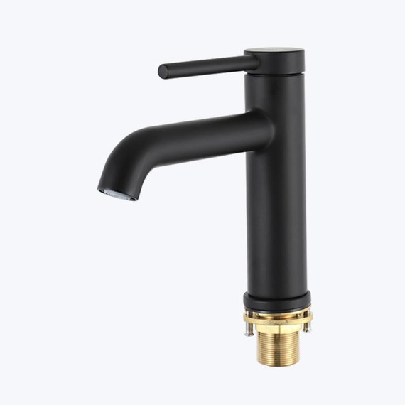 Смеситель для раковины Gappo G06-6 G1006-6, чёрный, Цвет производителя: чёрный - фото 11