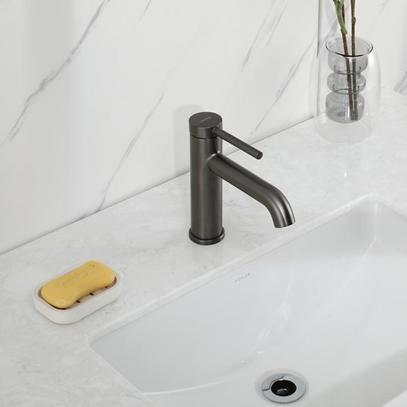 Смеситель для раковины Gappo G06-9 G1006-9, оружейная сталь - фото 5