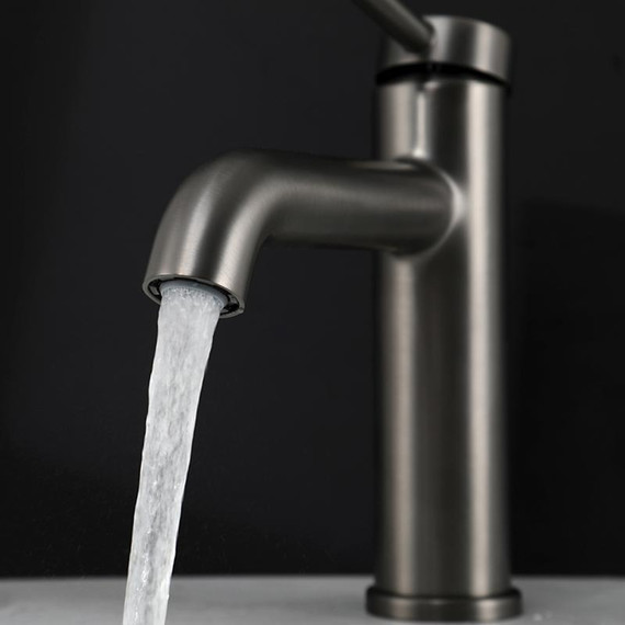 Смеситель для раковины Gappo G06-9 G1006-9, оружейная сталь - фото 6