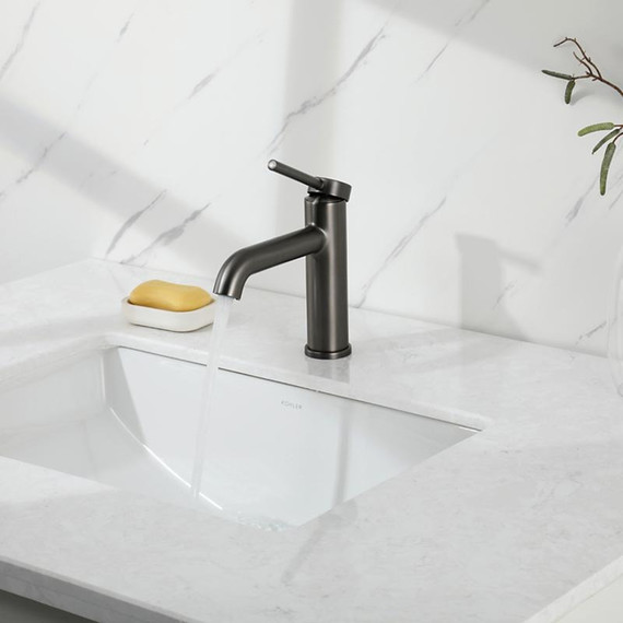 Смеситель для раковины Gappo G06-9 G1006-9, оружейная сталь - фото 8